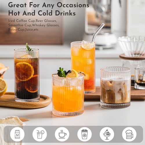 INSETLAN Set Of 8 Vintage Glassware - Image 3