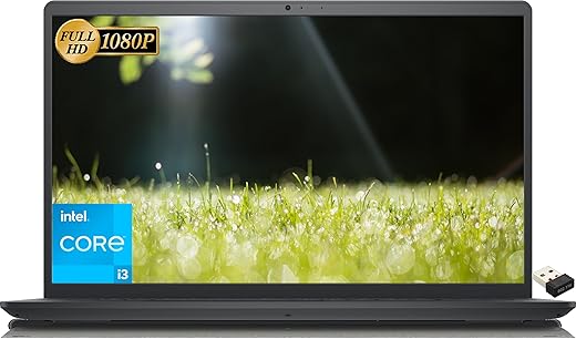 Dell Inspiron 15 Laptop, 15.6 Inch FHD Display
