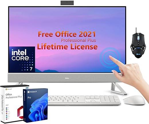 Dell Inspiron All-in-One Desktop PC - 27" FHD