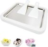 MICEAN Instant Rolled Ice Cream Maker, White
