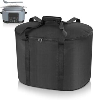 Omnikit Insulated Slow Cooker Travel Bag Compatible MC1000