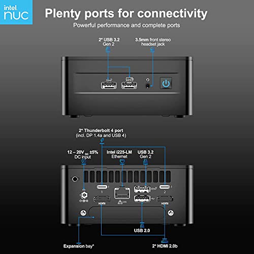 Intel Newest NUC13 Mini Desktop PC i7-1360P - Image 2