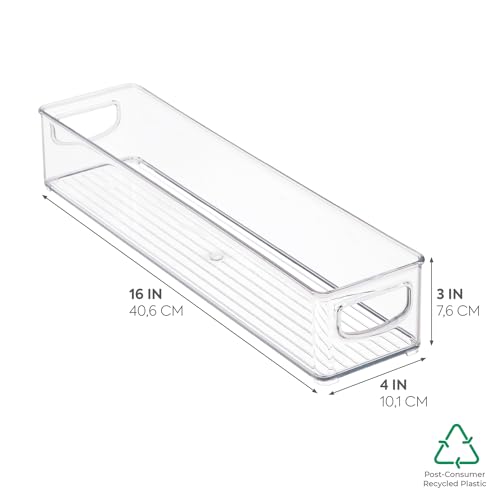 InterDesign BPA-Free Clear Kitchen Organizer Bin - Image 3