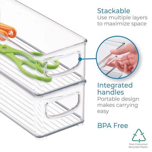 InterDesign BPA-Free Clear Kitchen Organizer Bin - Image 5