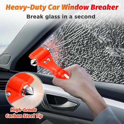 IPOW Car Window Breaker Seatbelt Cutter Tool - Image 2
