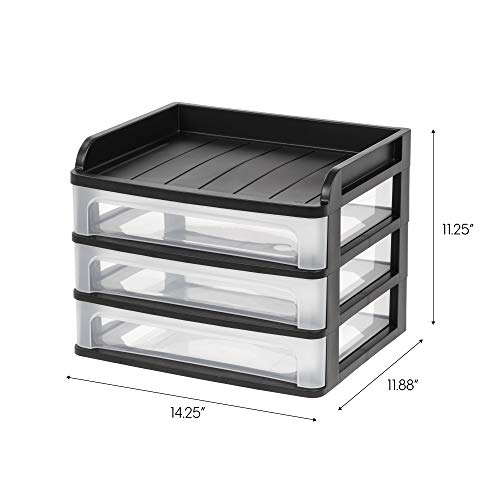 IRIS Desk Organizer & 3-Drawer Desktop Organizer - Image 3