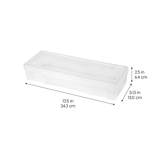 IRIS Plastic Pencil Case Box Organizer, 10-Pack - Image 3