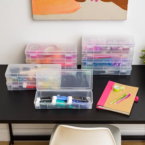 IRIS Plastic Pencil Case Box Organizer, 10-Pack - Image 5