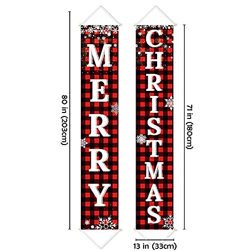 Ivenf Christmas Outdoor Yard Porch Sign Set - Image 2