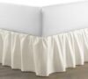 Laura Ashley Ivory Ruffled Bedskirt, Full Size