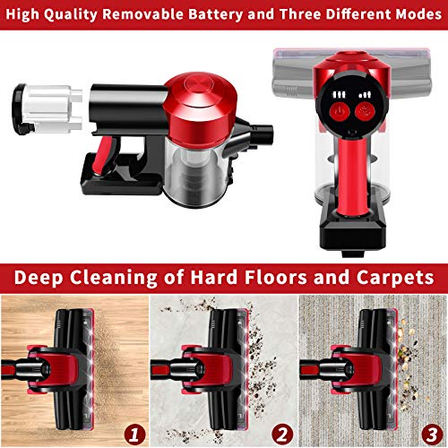 iwoly Cordless Vacuum Cleaner With Detachable Battery - Image 3