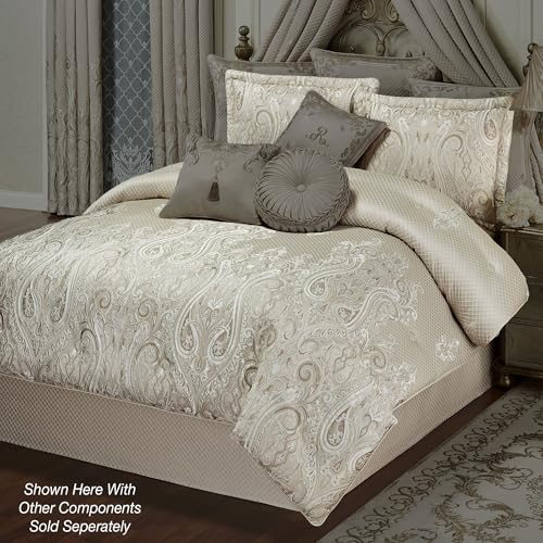 J. Queen New York Lunata Neutral Jacquard Comforter Set, 193842128374 - Image 2