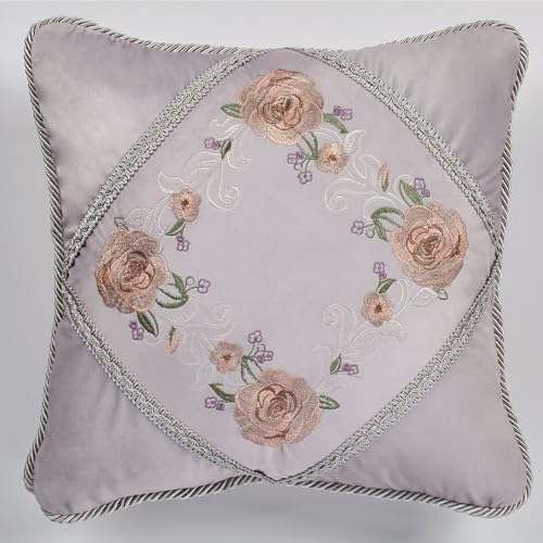 J. Queen New York Romantica Collection Queen Comforter Set - Wisteria - Image 5