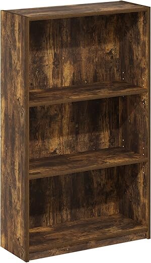 Furinno Jaya Simply Home 3-Tier Bookcase