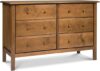 DaVinci Jayden 6-Drawer Dresser In Chestnut