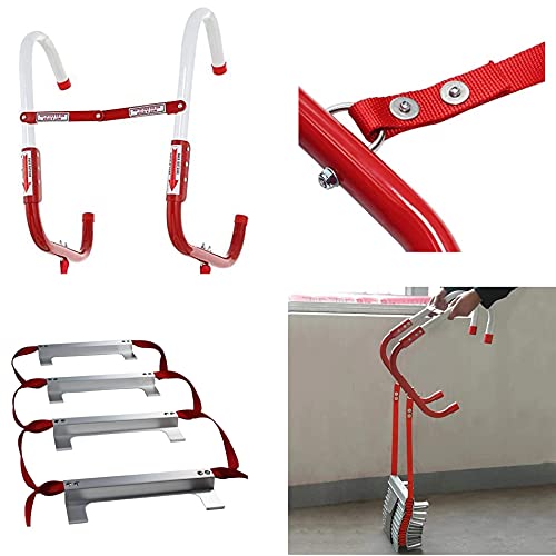 JIANGY Emergency Fire Escape Ladder 2 Story - Image 4