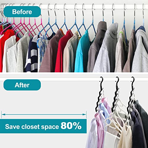 JIAYIISHU Upgraded Closet Organizers And Storage Hangers - Image 3