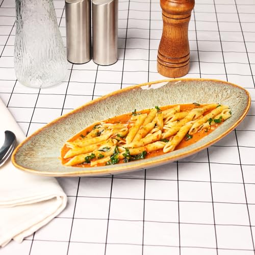 jinsongdafa Ceramic Dinner Plates Set, Scratch Resistant - Image 5
