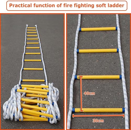 JJPSFDS Emergency Rope Ladder, 420KG Capacity - Image 5