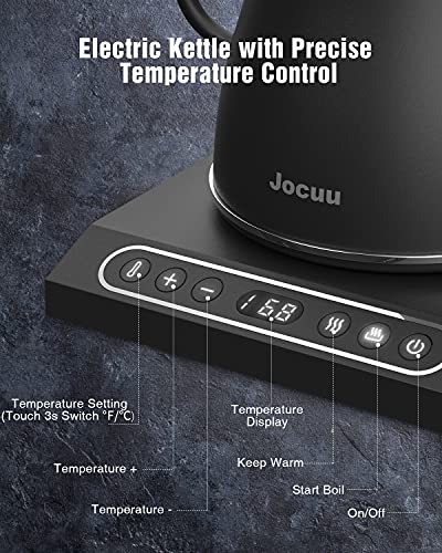 Jocuu Gooseneck Electric Kettle With Temperature Control - Image 5