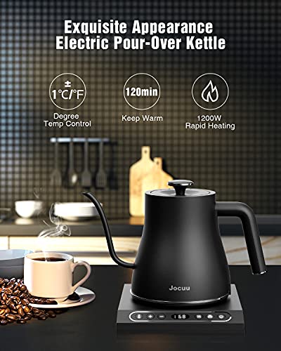Jocuu Gooseneck Electric Kettle With Temperature Control - Image 2