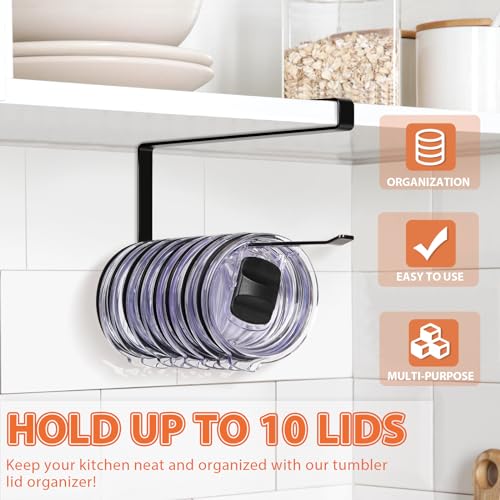 Jolensoy Horizontal Tumbler Lid Storage Hook - Image 2