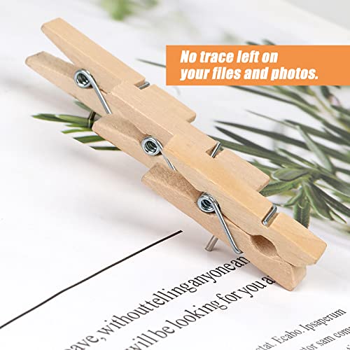 Joyberg Push Pin With Wooden Clips, 50 PCS - Image 4
