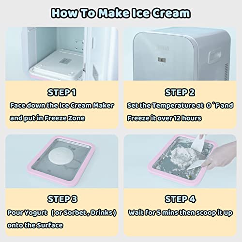 JoyMech Rolled Ice Cream Maker, Lavender - Image 3