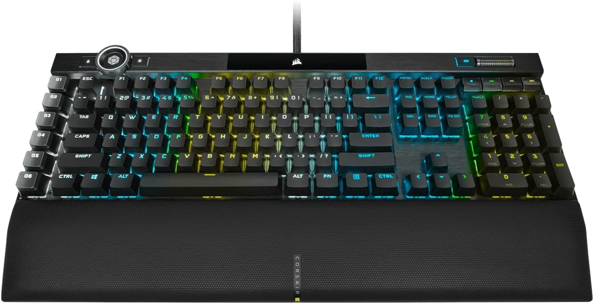 Corsair K100 RGB Mechanical Gaming Keyboard - CHERRY MX SPEED