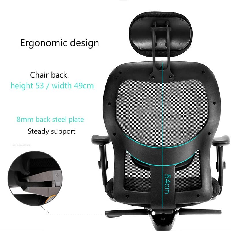 KARREAL Ergonomic Reclinable Office Chair With Cushion - Image 3