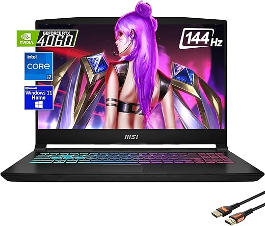 msi Katana 15.6" Gaming Laptop, Intel i7