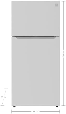 Kenmore 30" Top Freezer Refrigerator, Adjustable Shelves, White - Image 5