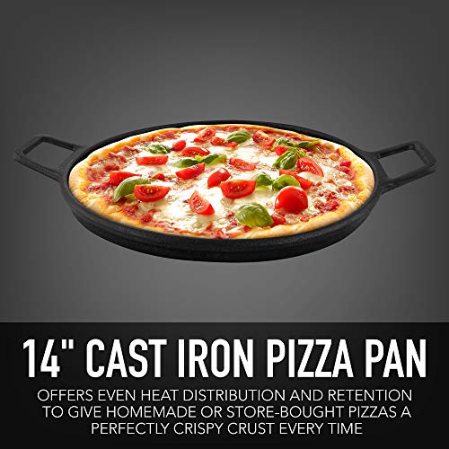Kenmore Cast Iron Pizza Pan Round Griddle PA-20208-AM - Image 3