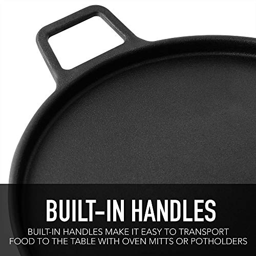 Kenmore Cast Iron Pizza Pan Round Griddle PA-20208-AM - Image 5