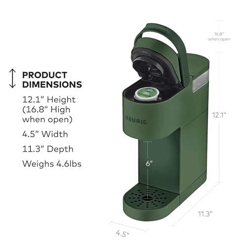 Keurig K-Mini Single Serve Coffee Maker, Evergreen - Image 4