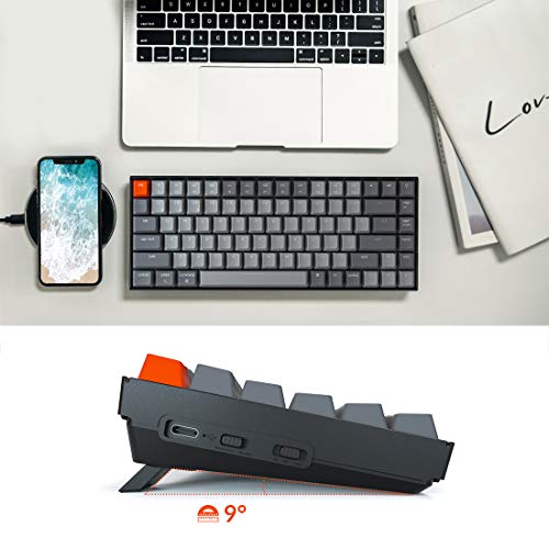 Keychron K2 Bluetooth Mechanical Keyboard, Gateron Red - Image 3