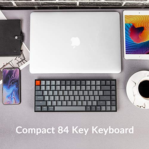 Keychron K2 Bluetooth Mechanical Keyboard, Gateron Red - Image 2