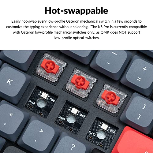 Keychron Ultra-Slim Hot-Swappable Mechanical Keyboard - Image 3