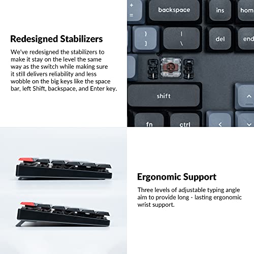 Keychron Ultra-Slim Hot-Swappable Mechanical Keyboard - Image 5