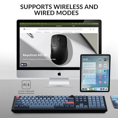 Keychron V6 Max Wireless Mechanical Keyboard, RGB - Image 3