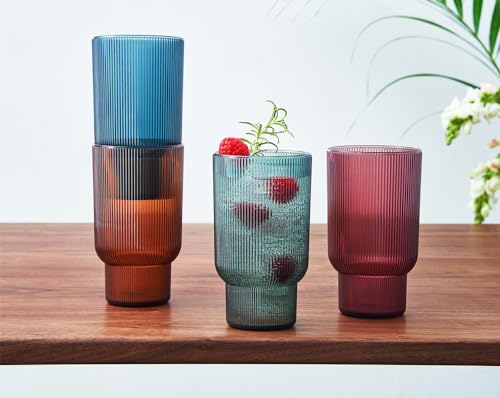 Khen Shatterproof Acrylic Tall Drinking Glasses Set - Image 2
