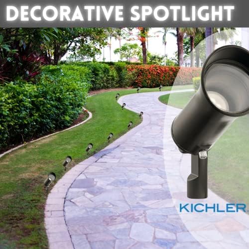 Kichler Olde Bronze LED Spot Light 28311-250-Lumen (4 Pack) - Image 3