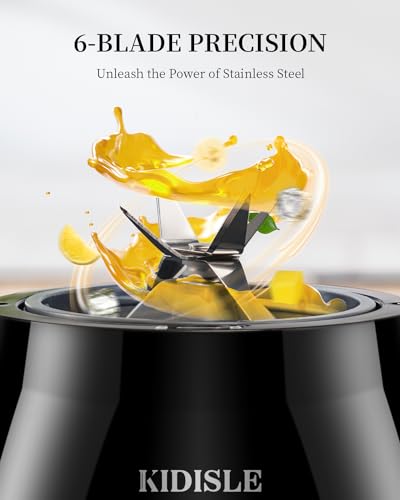 KIDISLE 700W Blender With 9 Functions, 52oz Jar - Image 3