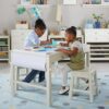 Martha Stewart Kids’ Art Table With Paper Roll