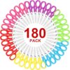 BURVAGY Kids Blunt-Tip Scissors, 180-Pack