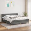 HDGTDR3SS2865SSSSTT King Dark Gray Box Spring Bed 171.27lbs