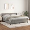 GFFFFFFJJJJJJJJJJJ King Velvet Box Spring Bed With Mattress
