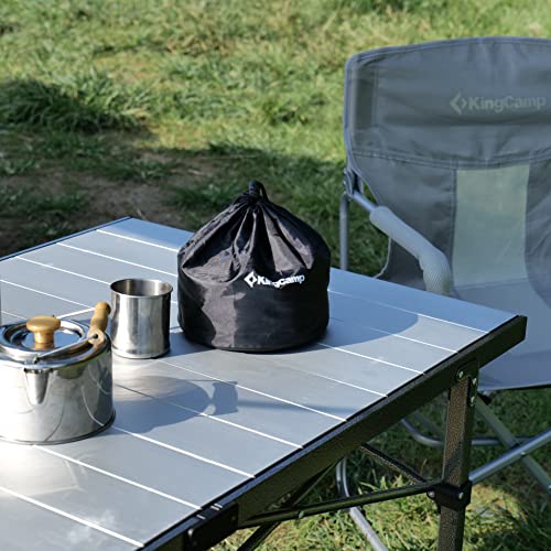 KingCamp Folding Portable Aluminum Roll Up Table - Image 2