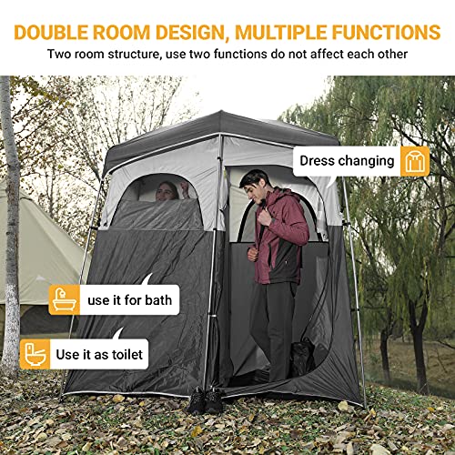 KingCamp Instant Cabin Tent With 3 Awnings - Image 5