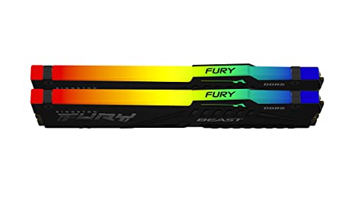 Kingston FURY Beast RGB 16GB DDR5 Memory KF552C40BBAK2-16 - Image 3